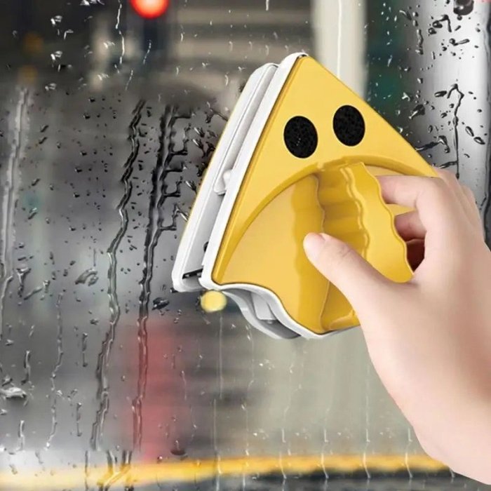 Brosse Magnétique À Double Face Pour Le Nettoyage Des Fenêtres