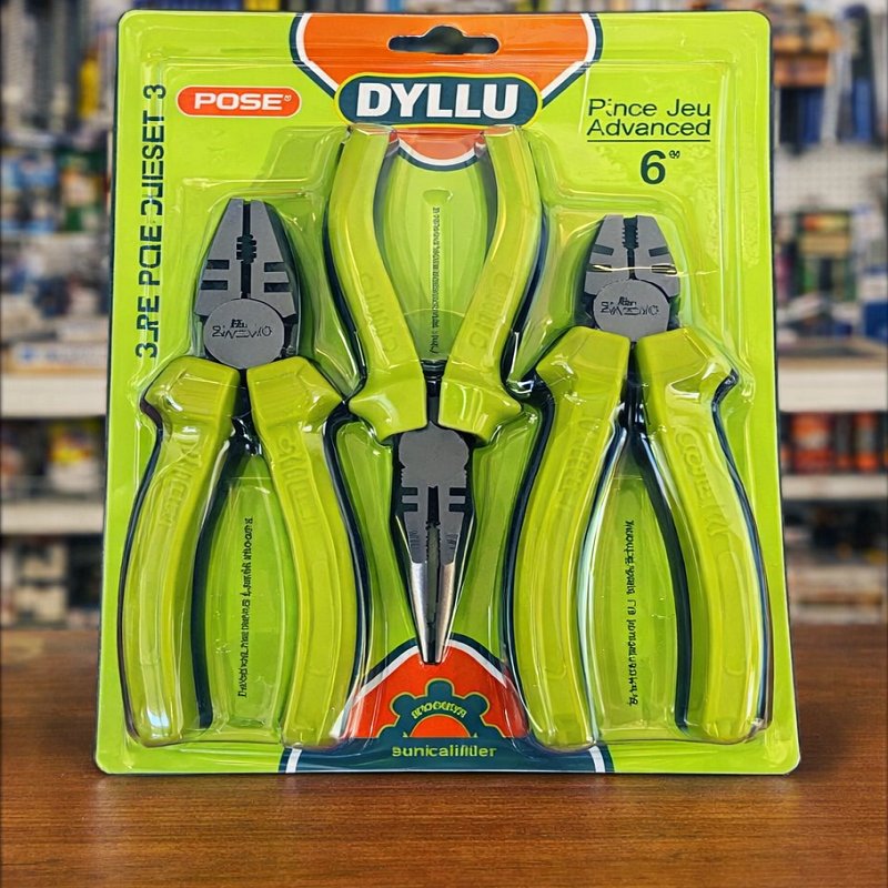 Lot de pinces 3 pièces DYLLU