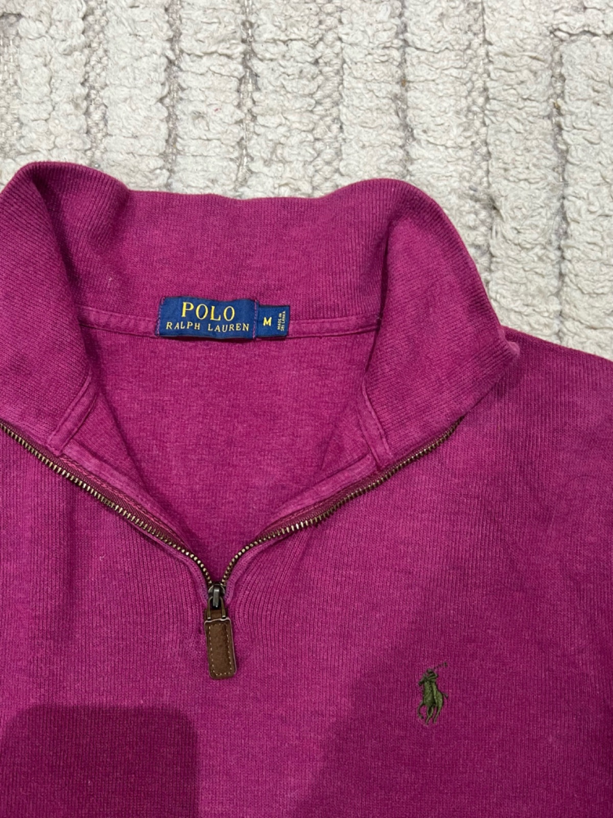 Zip pull de chez Ralph Lauren 
