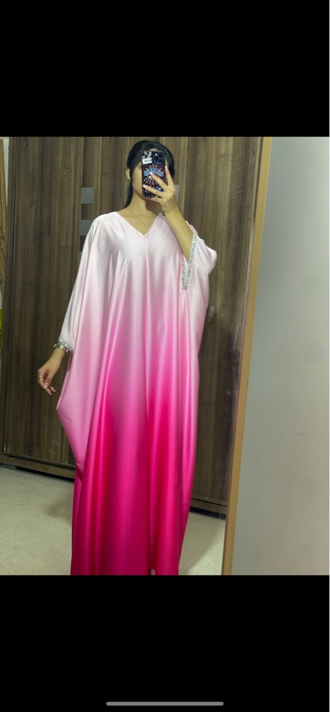 Jebba en satin du soie 