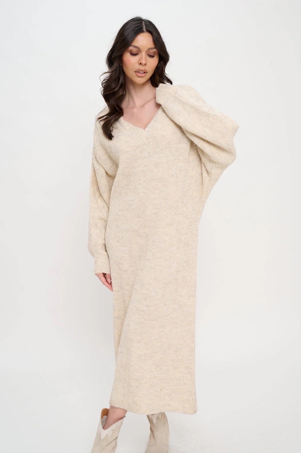 Robe beige 