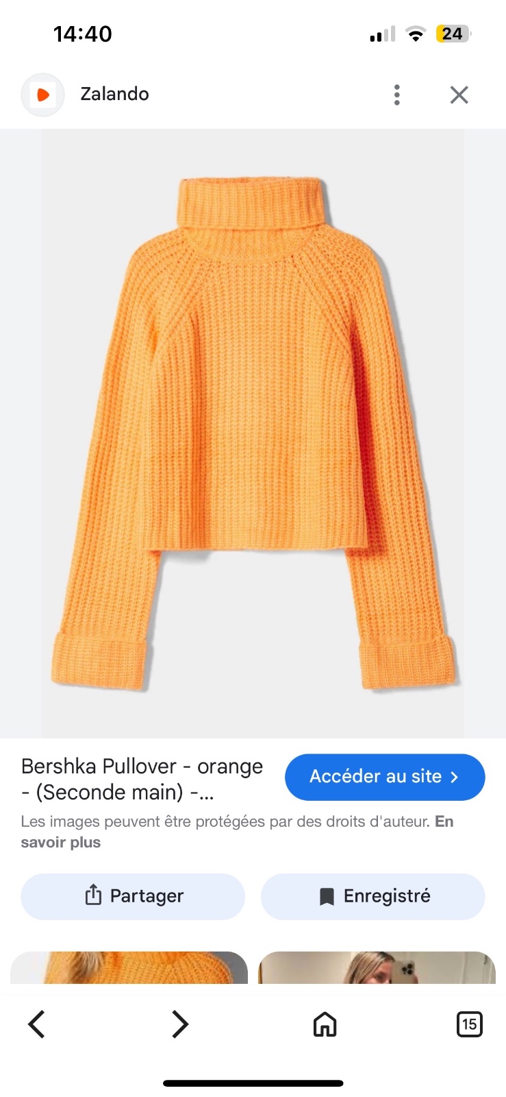 Pull bershka
