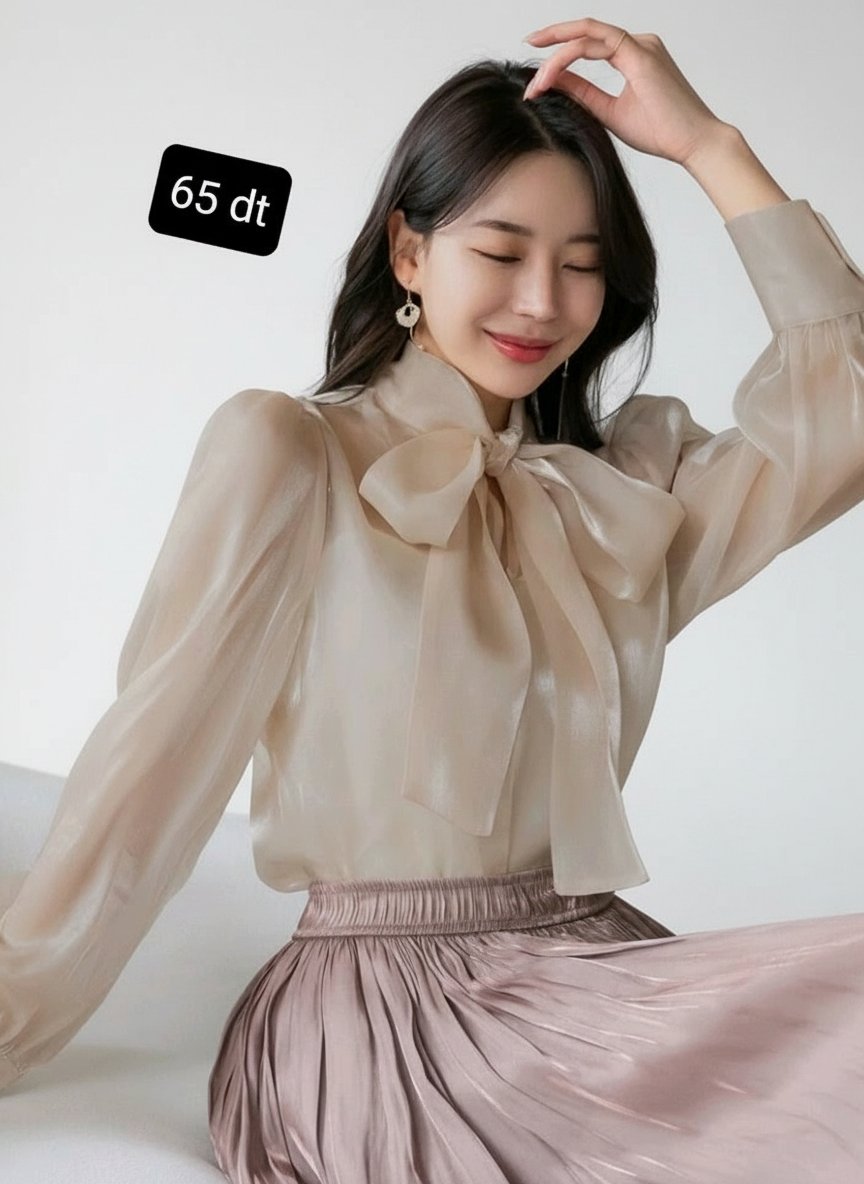 Chemise femme tessus voile classe 