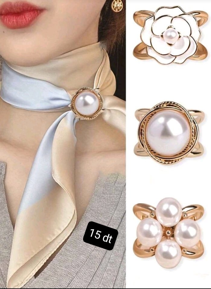 Bague foulard en acier inoxydable 