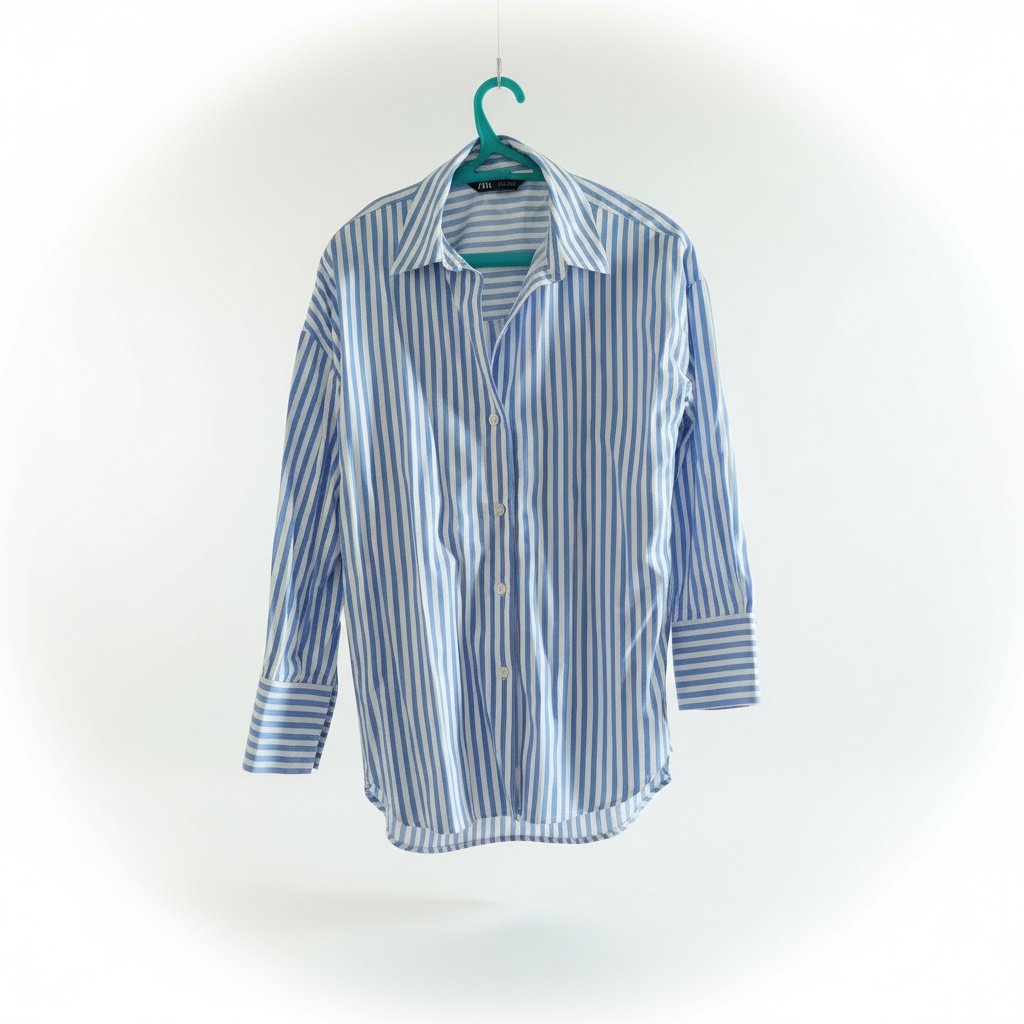 Chemise rillee