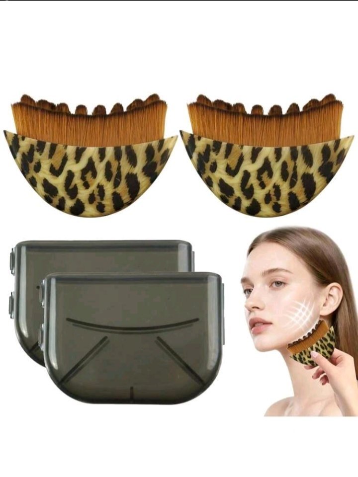 Brosse pour le visage pour drainage lymphatique et remodelage des contours