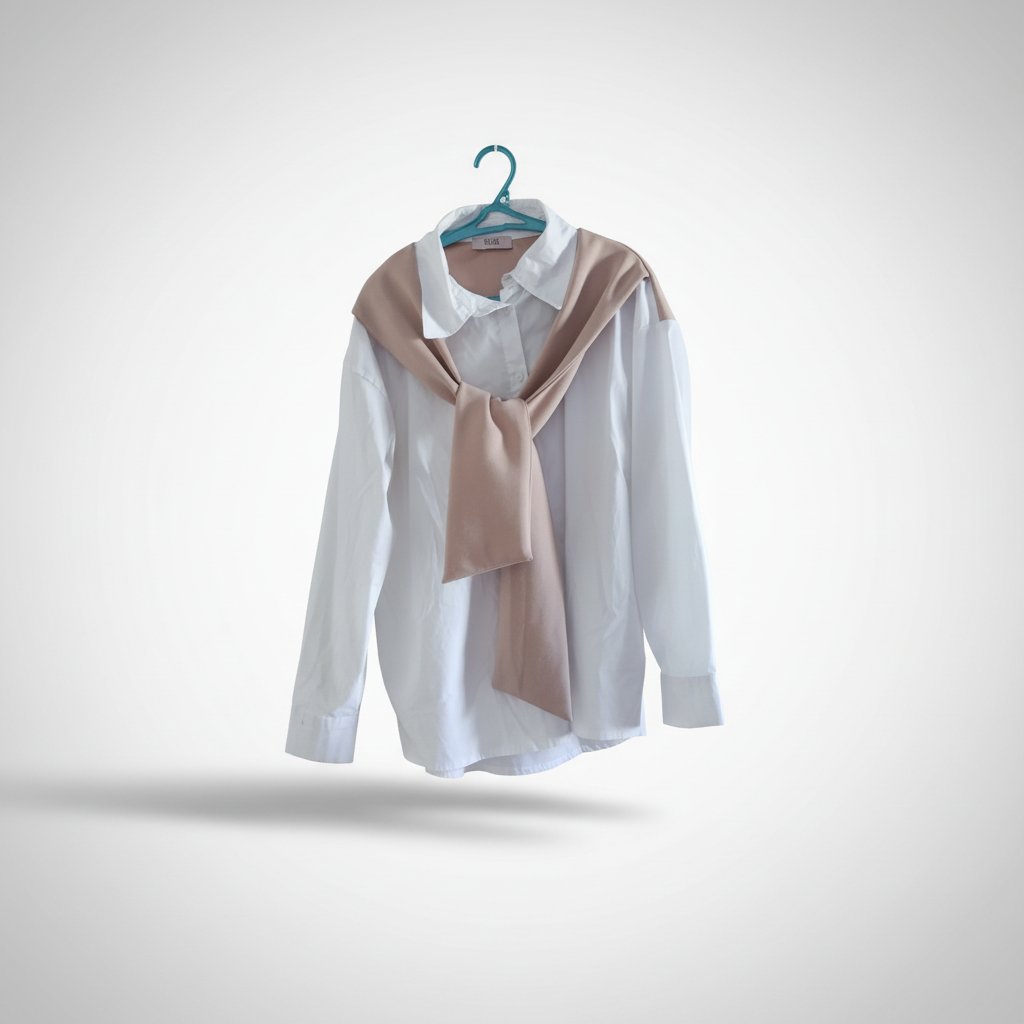 Chemise blanche avec cravate 