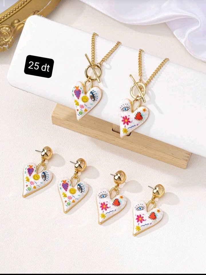 Parure en acier inoxydable ❤️
