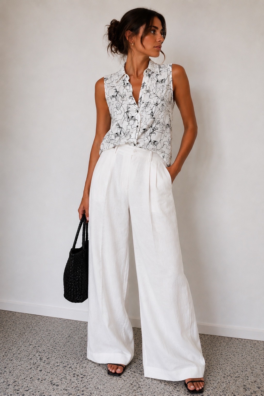 Chemise Veromoda blanche one line art 15dt 