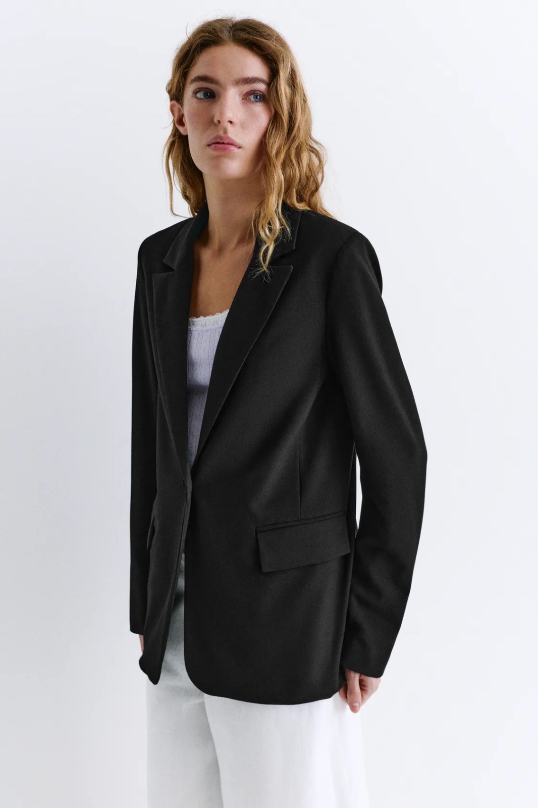 Blazer noir oversize