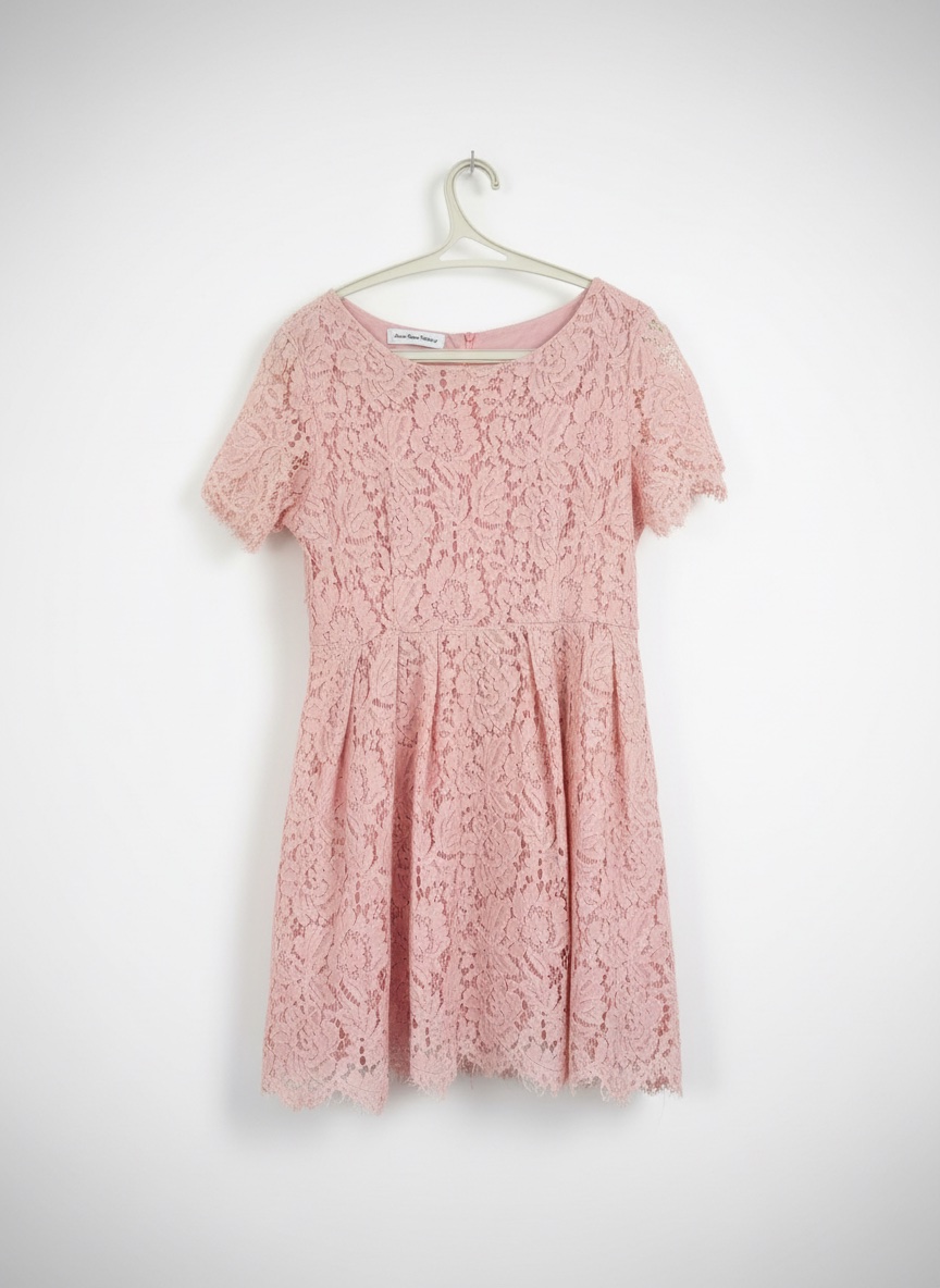 Robe rose coquette
