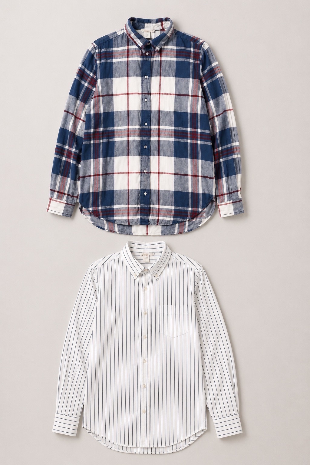 Lot de 2 chemises femme – Taille 38 👚