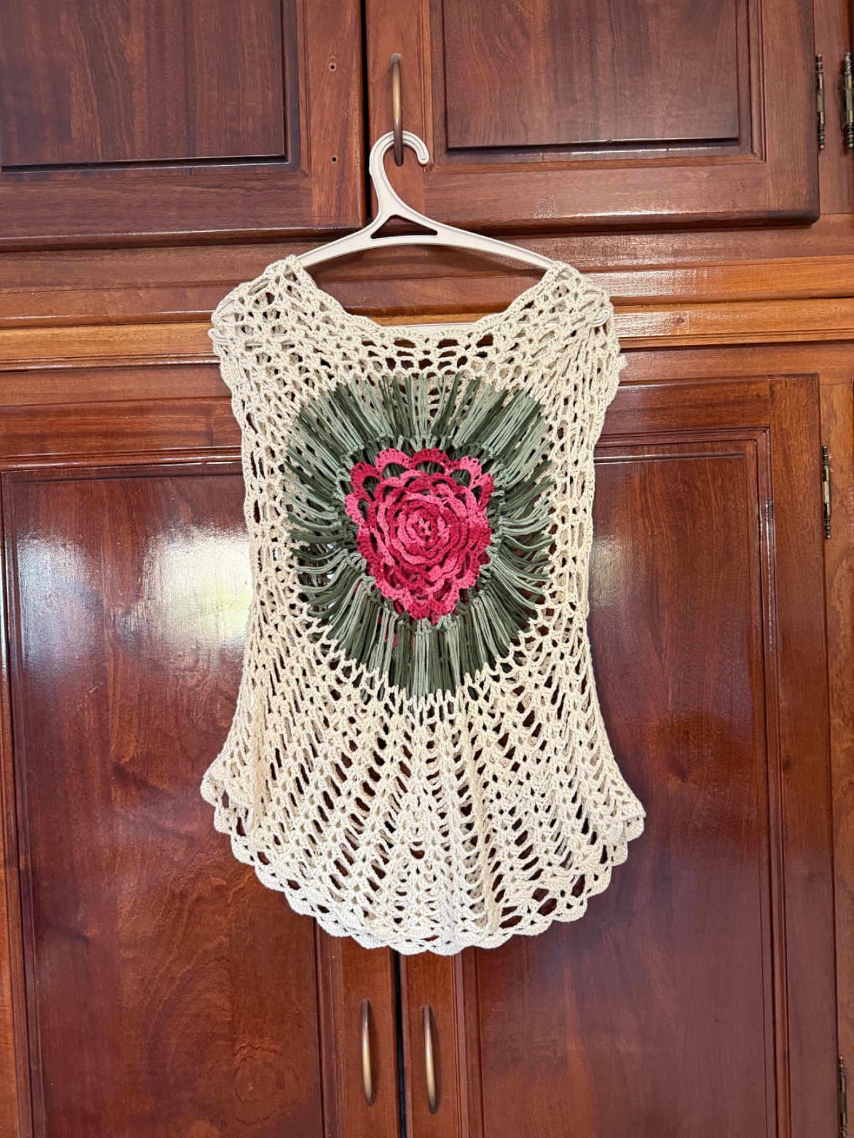 Haut en crochet 