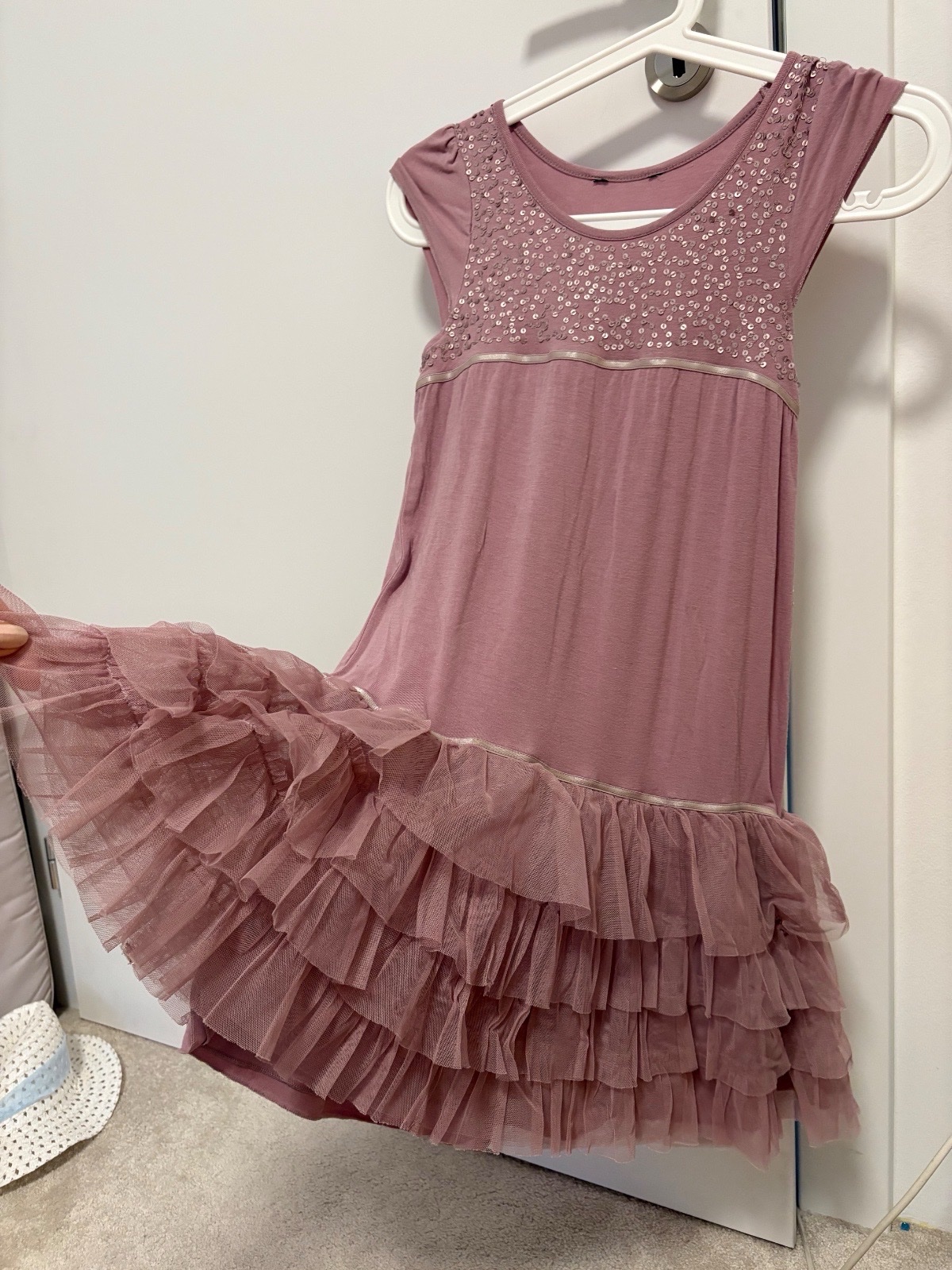 Robe fillette 11-12ans tlabes hata S 