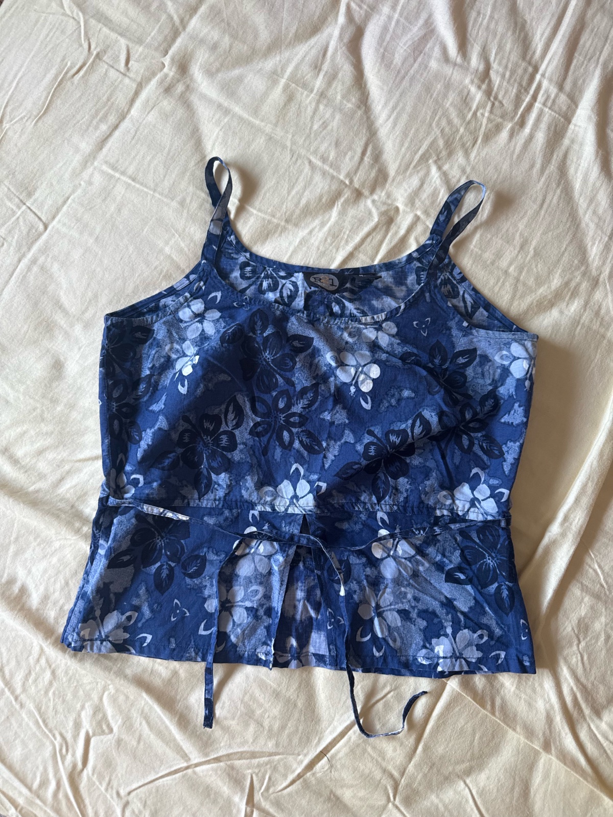 Haut hawai bleu