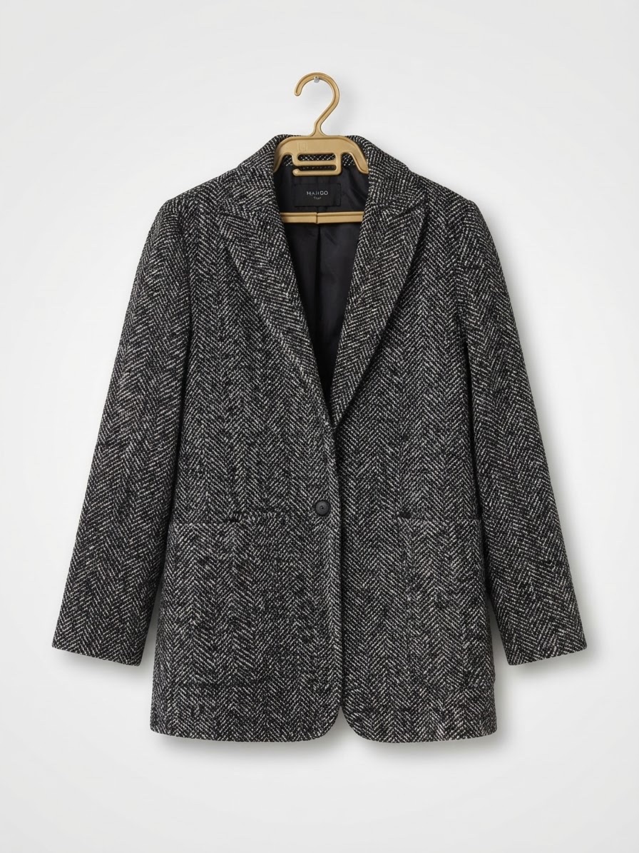 Manteau 25% laine mango 