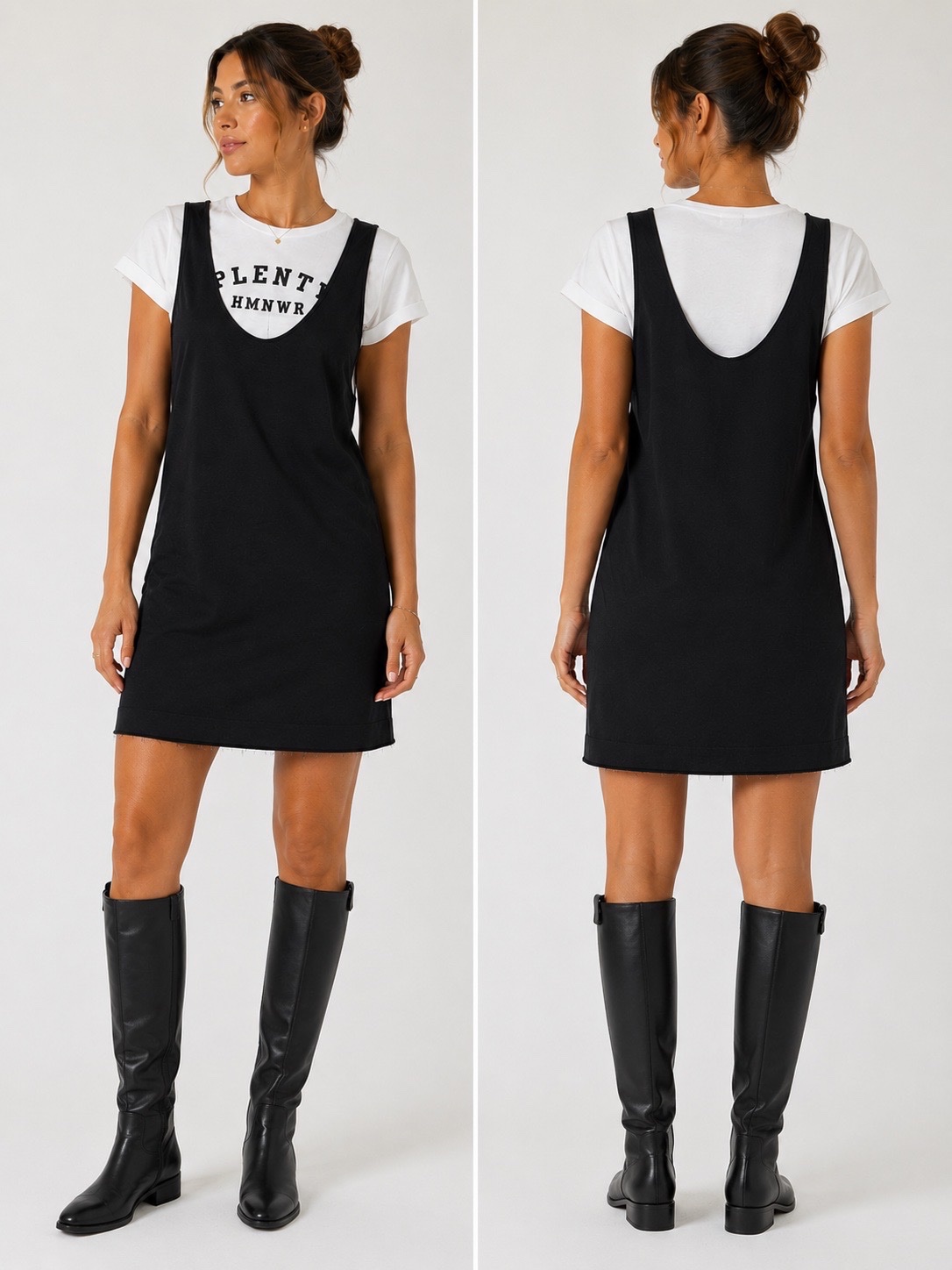 Tres jolie robe avec t shirt integré