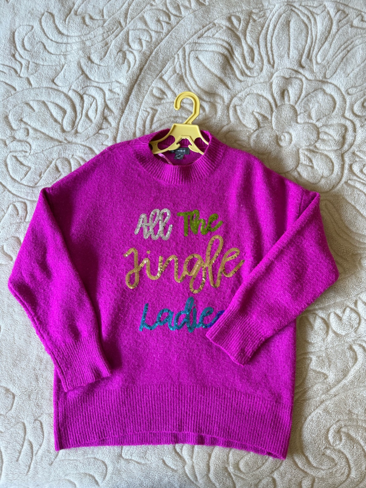 Pull rose Primak avec sequins 
