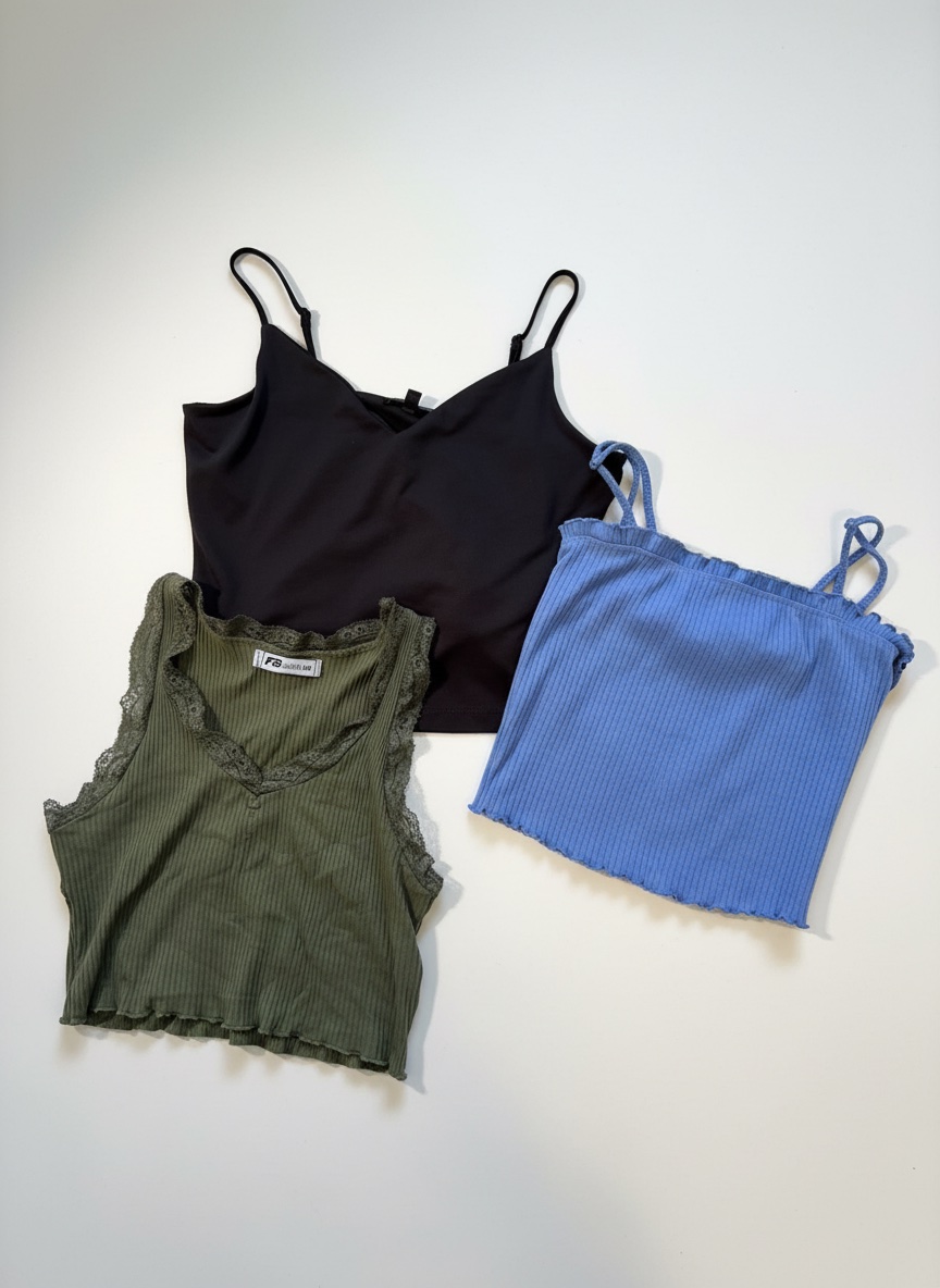 Lot de 3 hauts taille S à 25dt