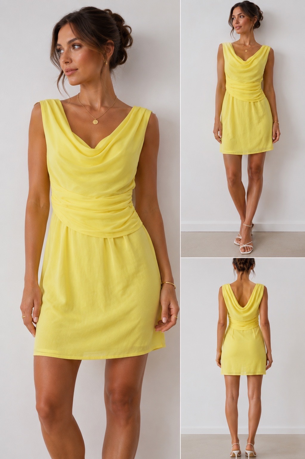 Robe jaune 