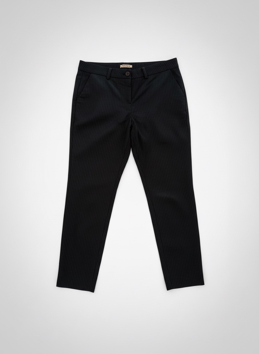Pantalon sasio noir à rayures taille 40 (petit)