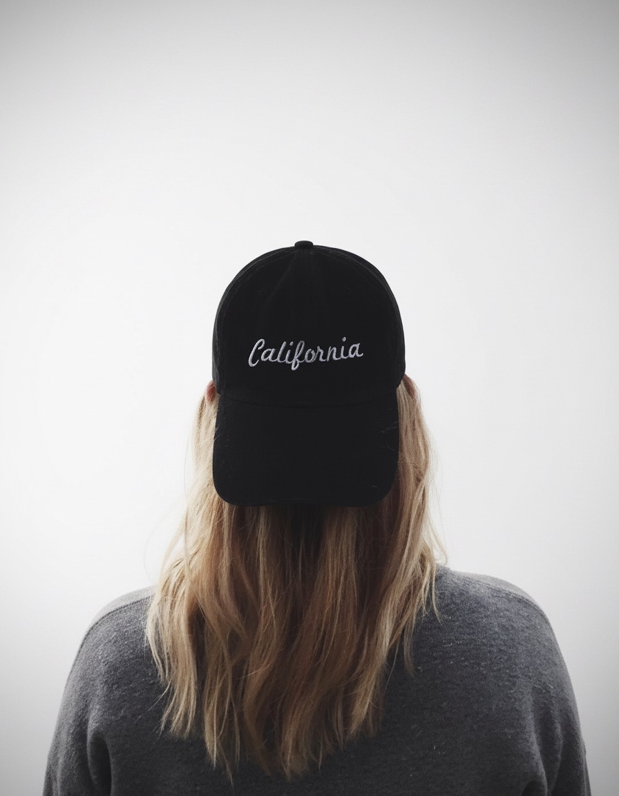Casquette california noire 