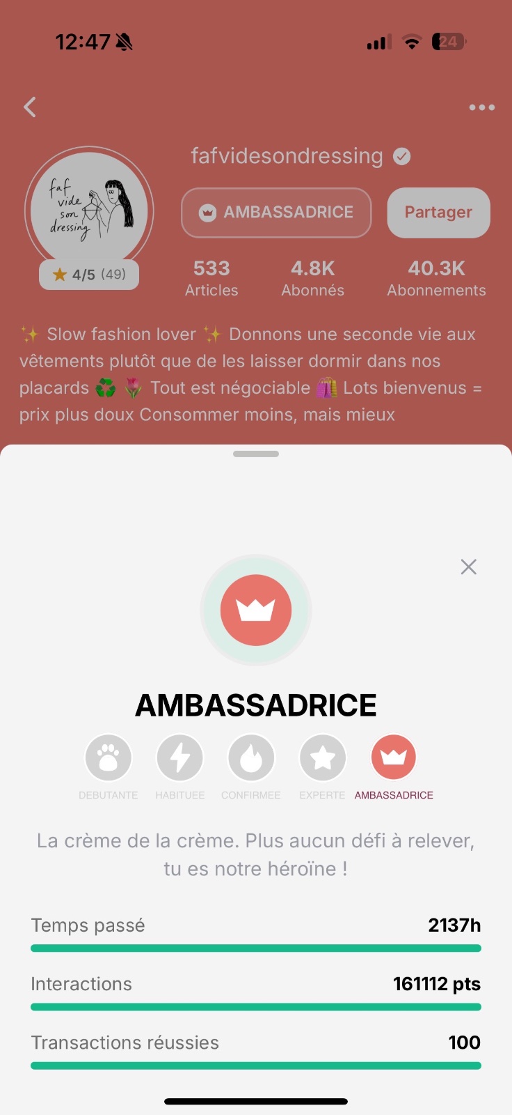 Youpiiiiiii je suis devenue embassadrice Dabchy ✨✨✨✨✨✨