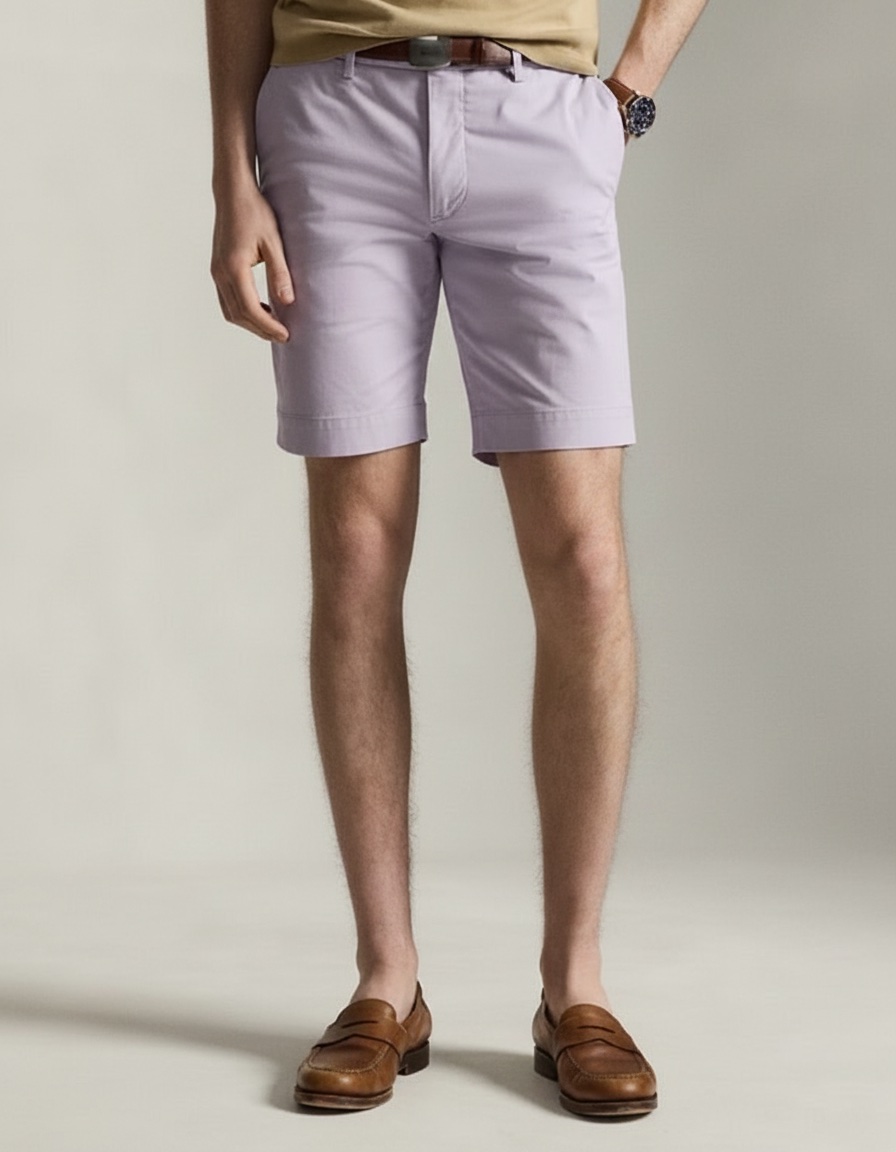 Bermuda lilas homme galerie lafayette