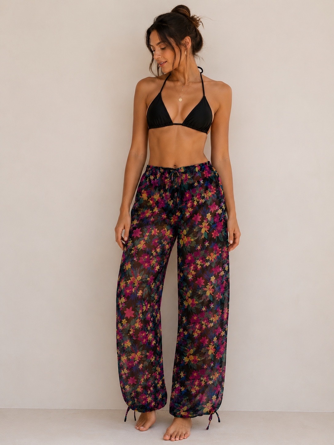 PANTALON DE PLAGE TAILLE M 