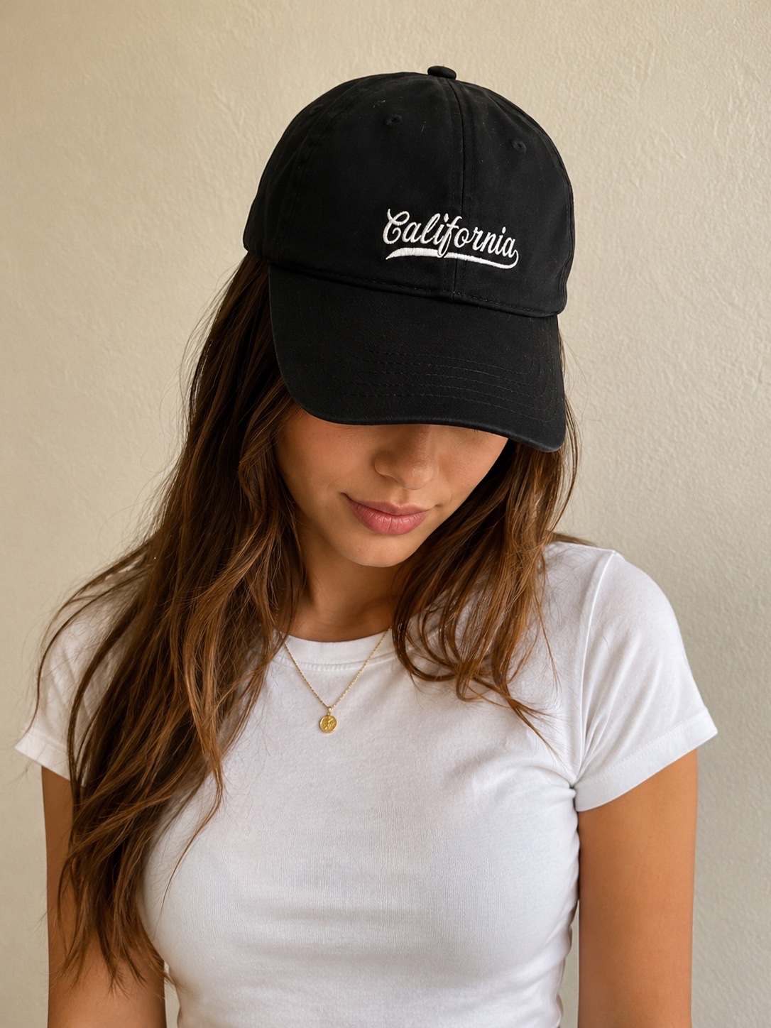 Casquette Califonia noire 