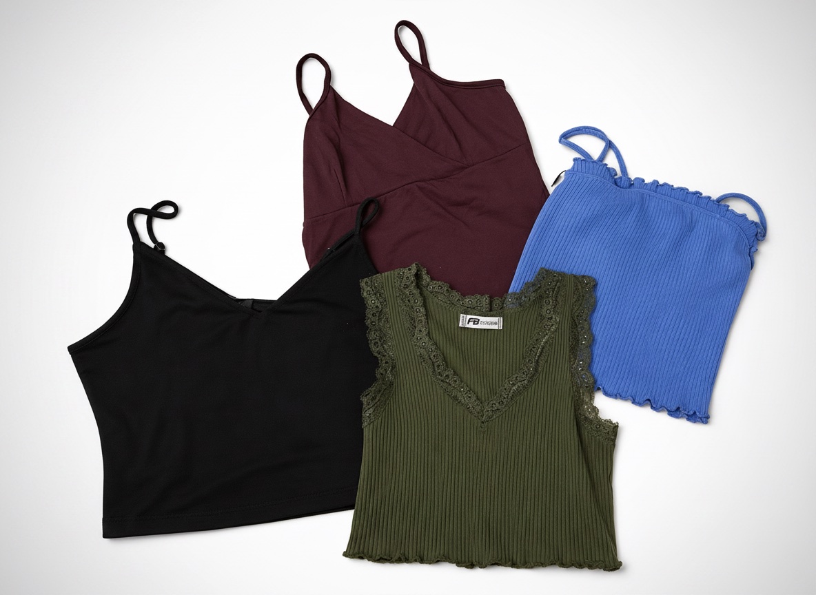 🌸 Lot de 4 débardeurs/tops femme 🌸