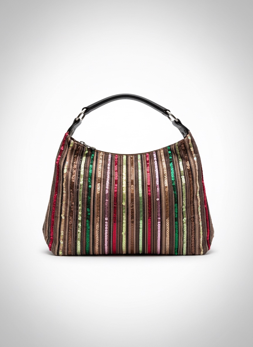 Sac à main avec paillettes 