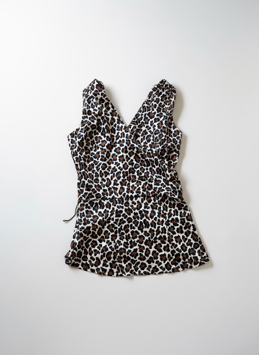 Haut imprimé leopard 