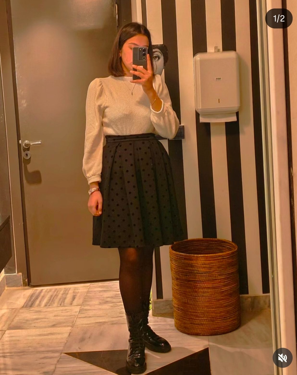 Pull et jupe