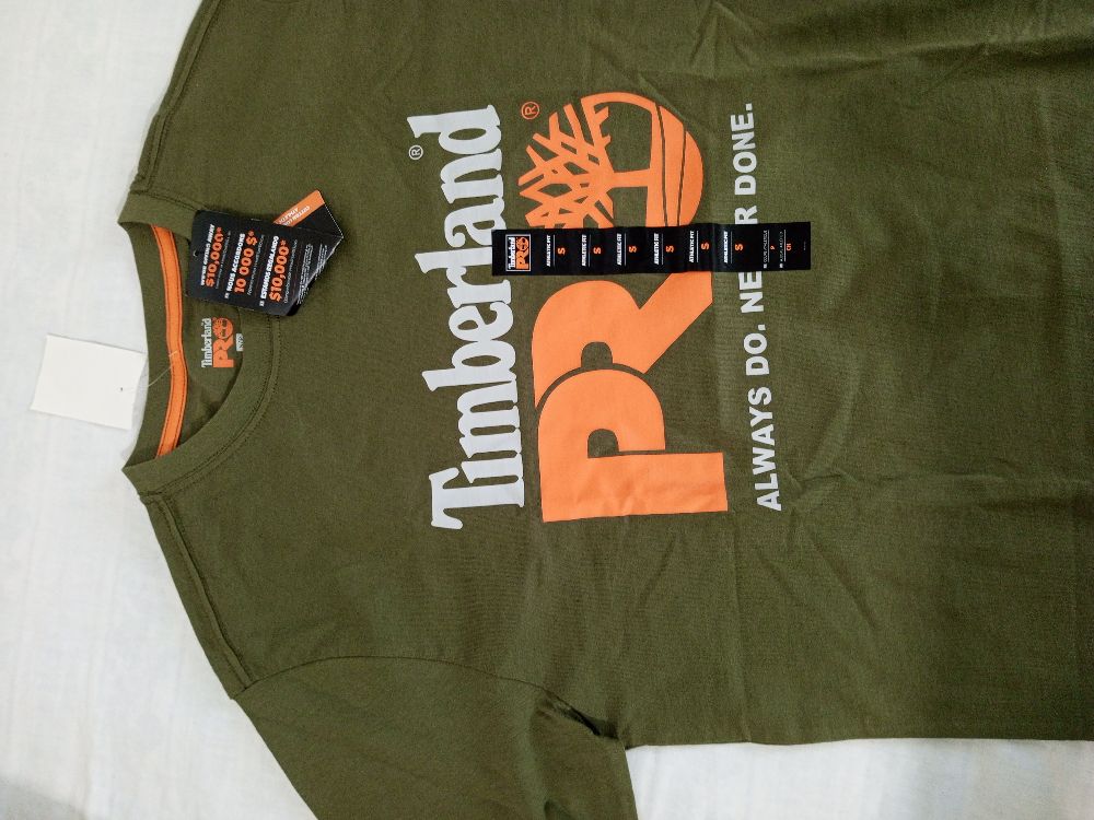  💥T-shirt Timberland PRO® Logo Core – Homme – Taille S – Kaki
