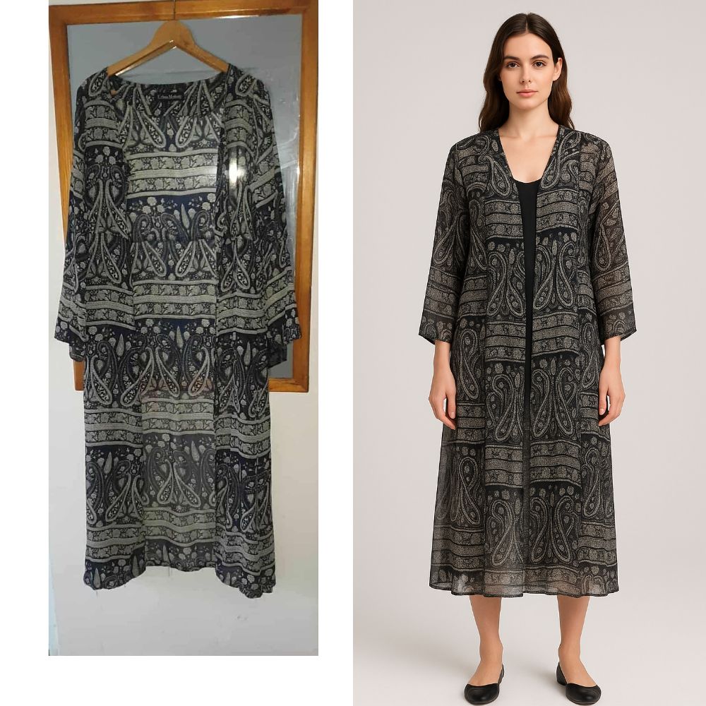 Style kimono taille xl tissu voile w ytlbes chemise twila ytsaker bel les boutons 