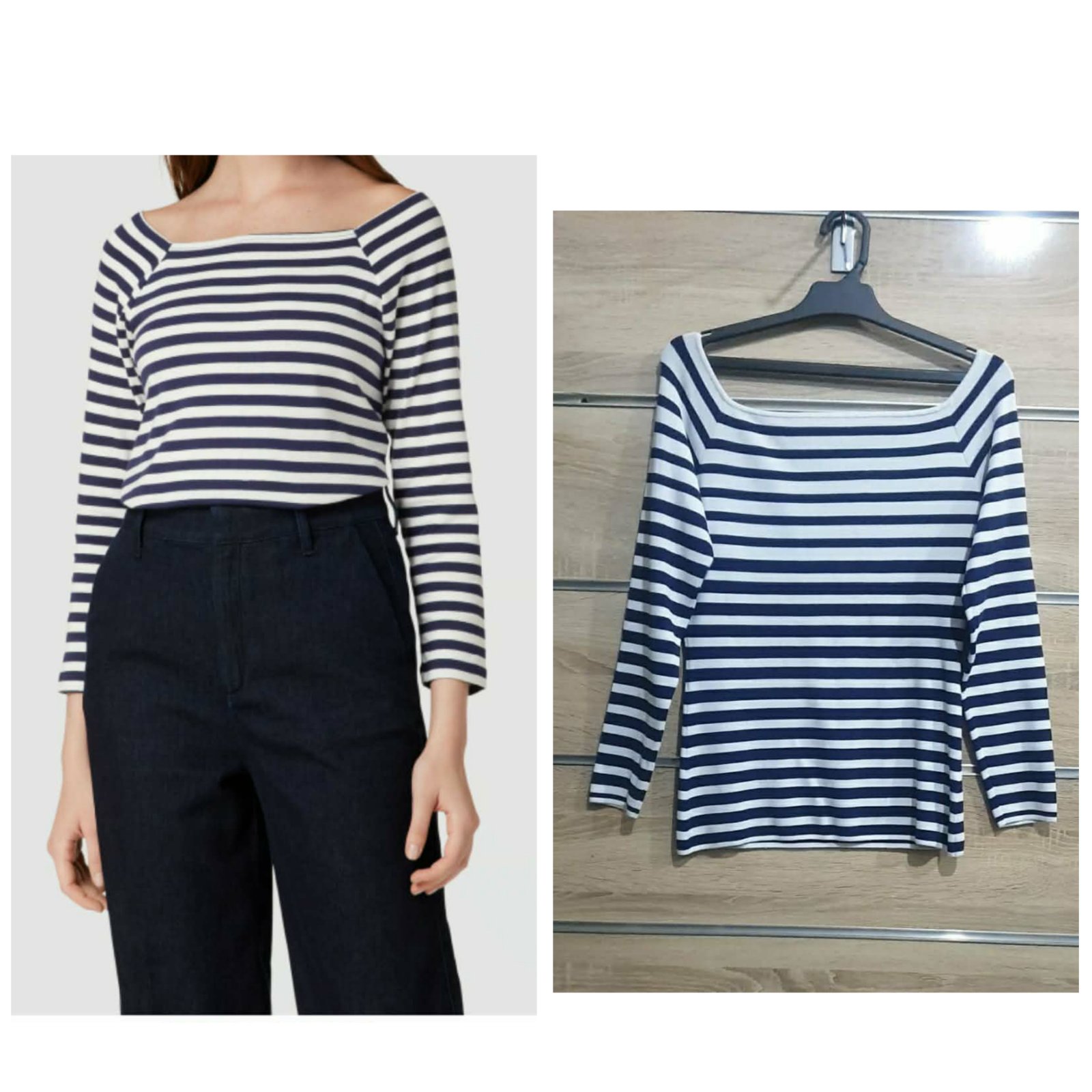 Pull rayė H&M taille L