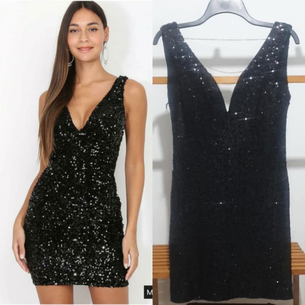 Je vends une robe soirée sans étiquette de taille, mais elle correspond à une taille 36-36 fort 