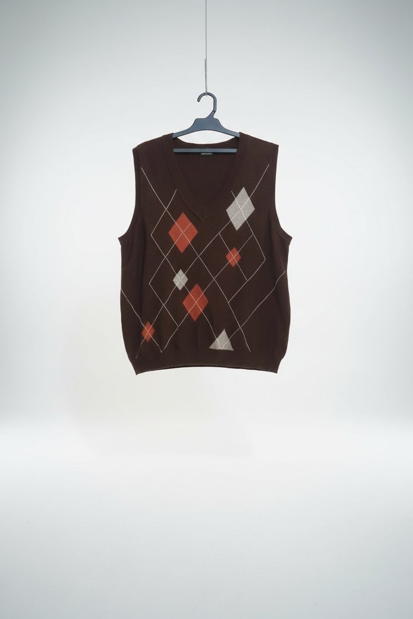 Debardeur marron maktoub taille 44 maison réellement ylabes taille 42