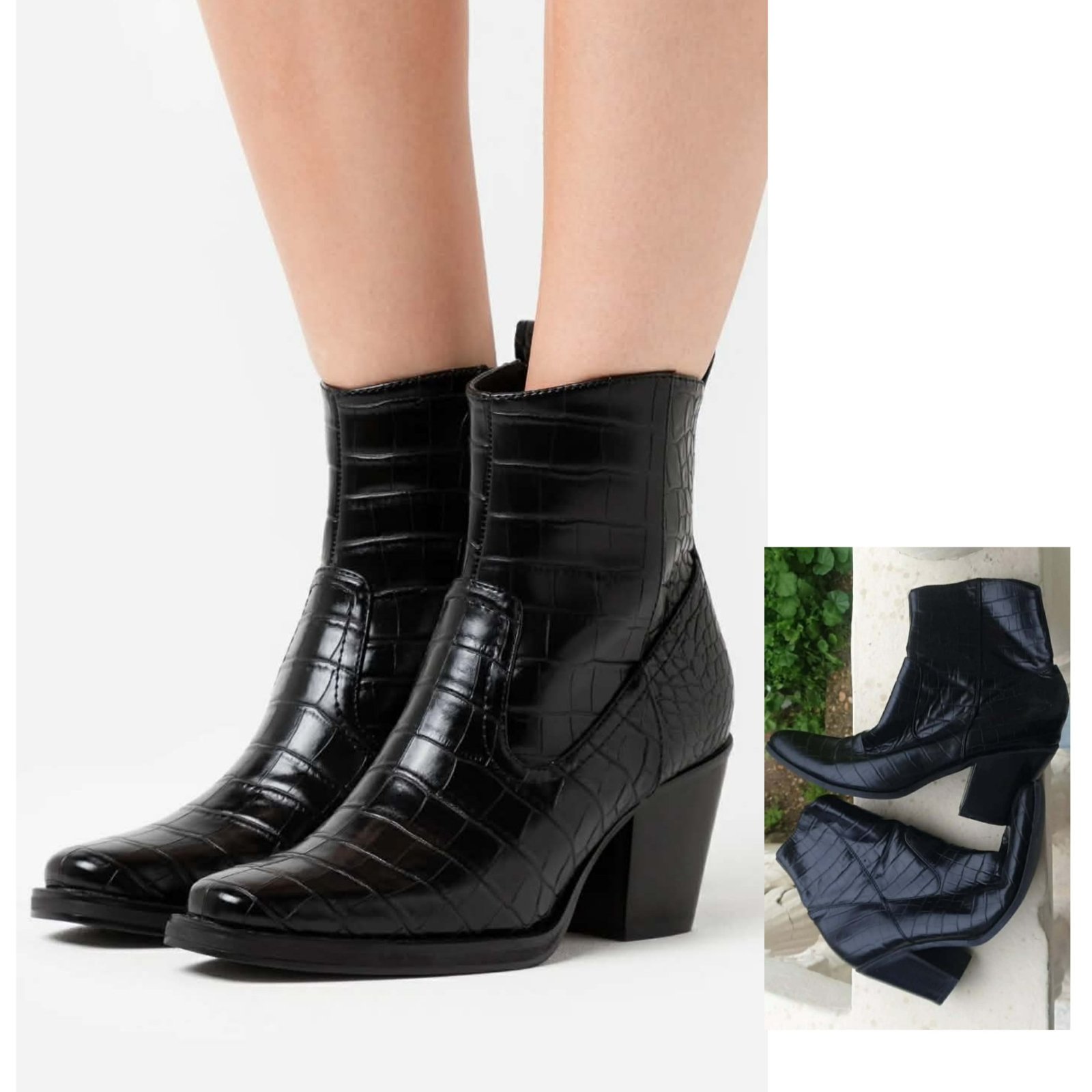 Bottine only noir genre cowboy pointure 41