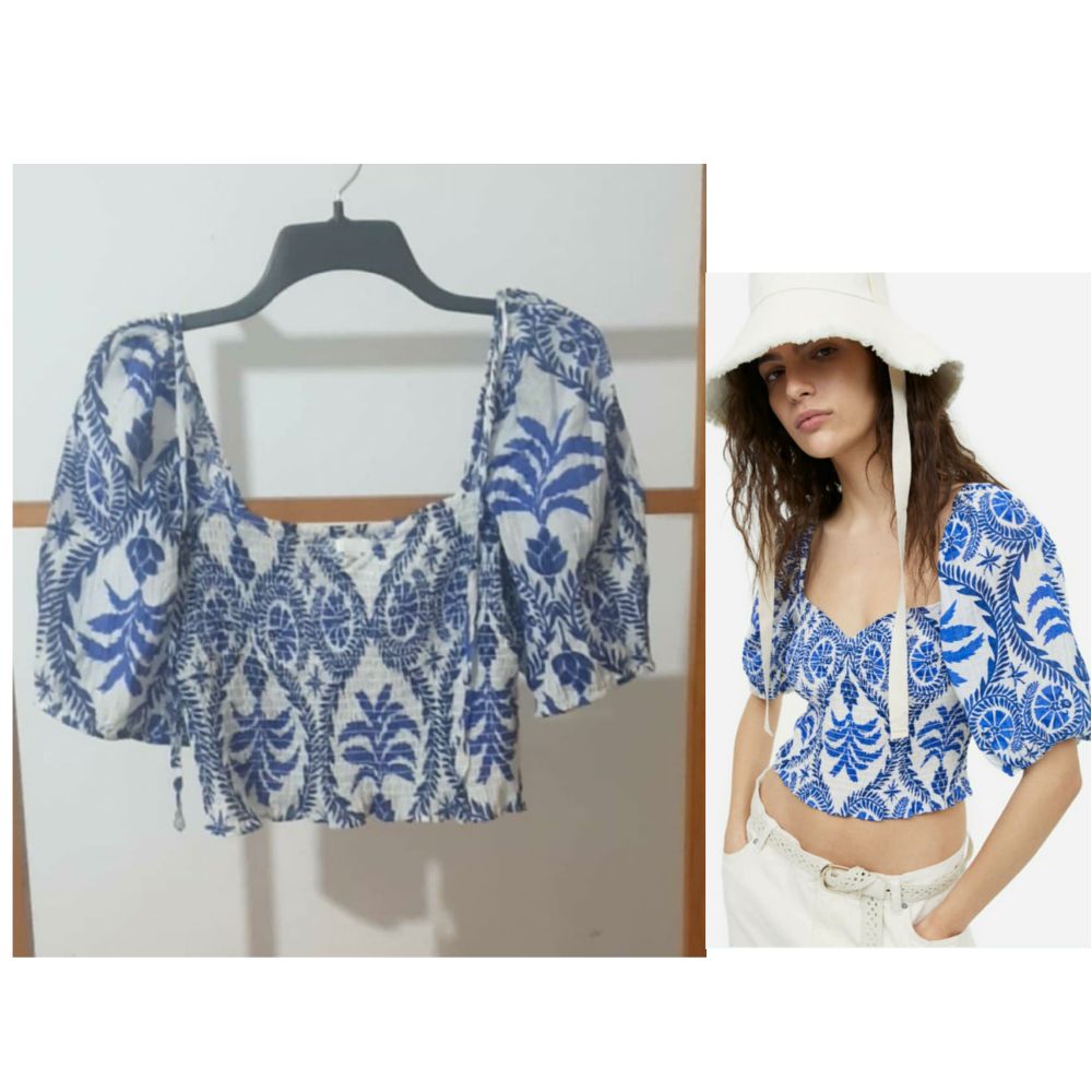 Chemise courte h&m taille S