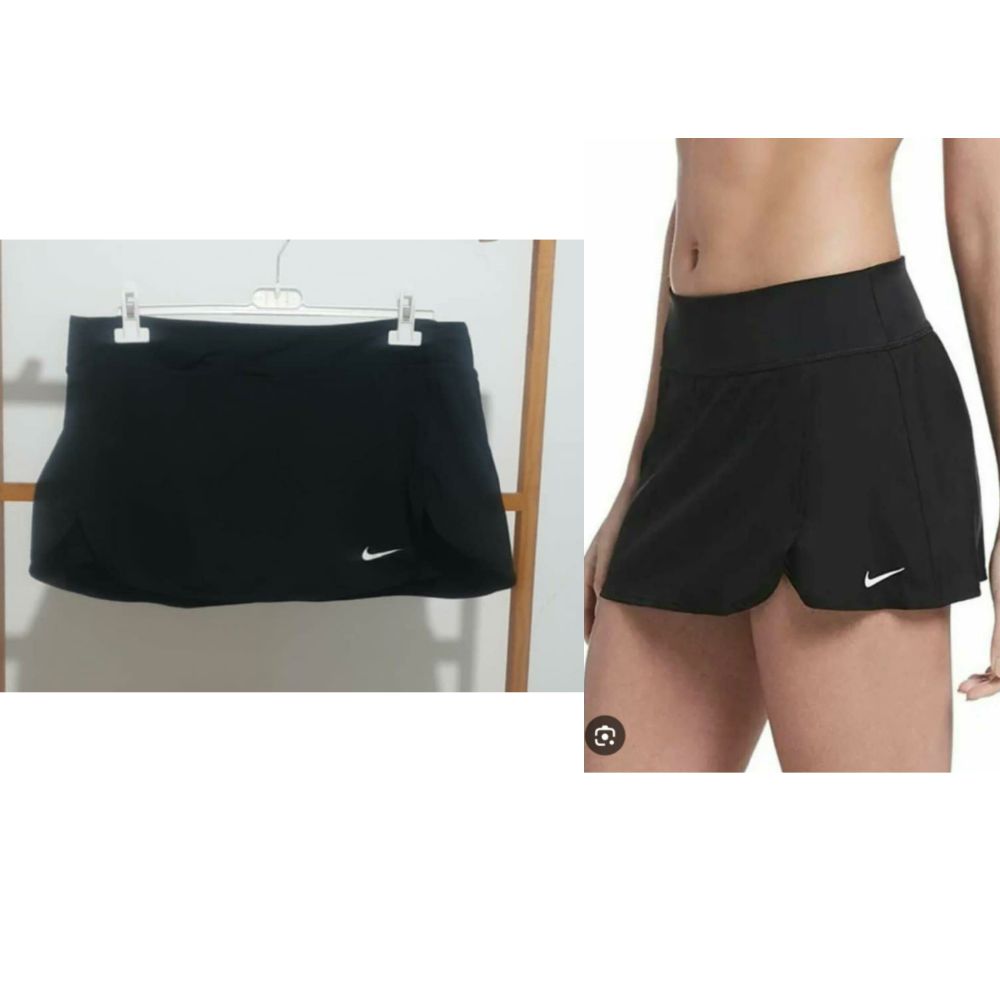 Jupe short noir nike (jupe de bain avec short intérieur) 9sir taille XL 