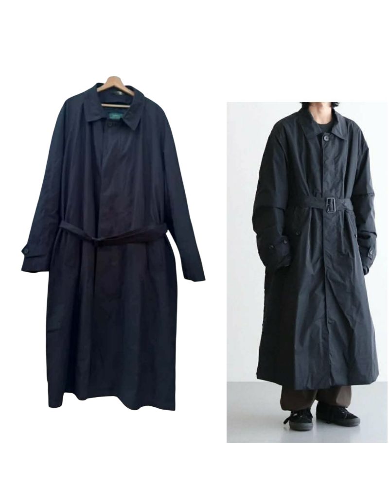 Trench-coat ralph Lauren noir , doublure amovible, taille 44L, est une pièce élégante.