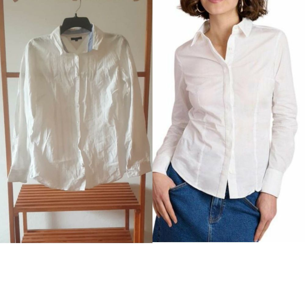Chemise blanc tommy hilfiger taille 10us=40eu w tlabes taille 38-40 