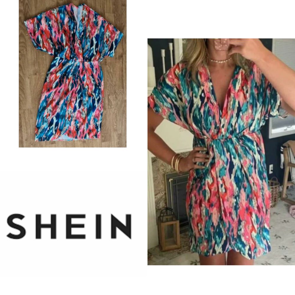 Robe shein portefeuille tendance taille 38