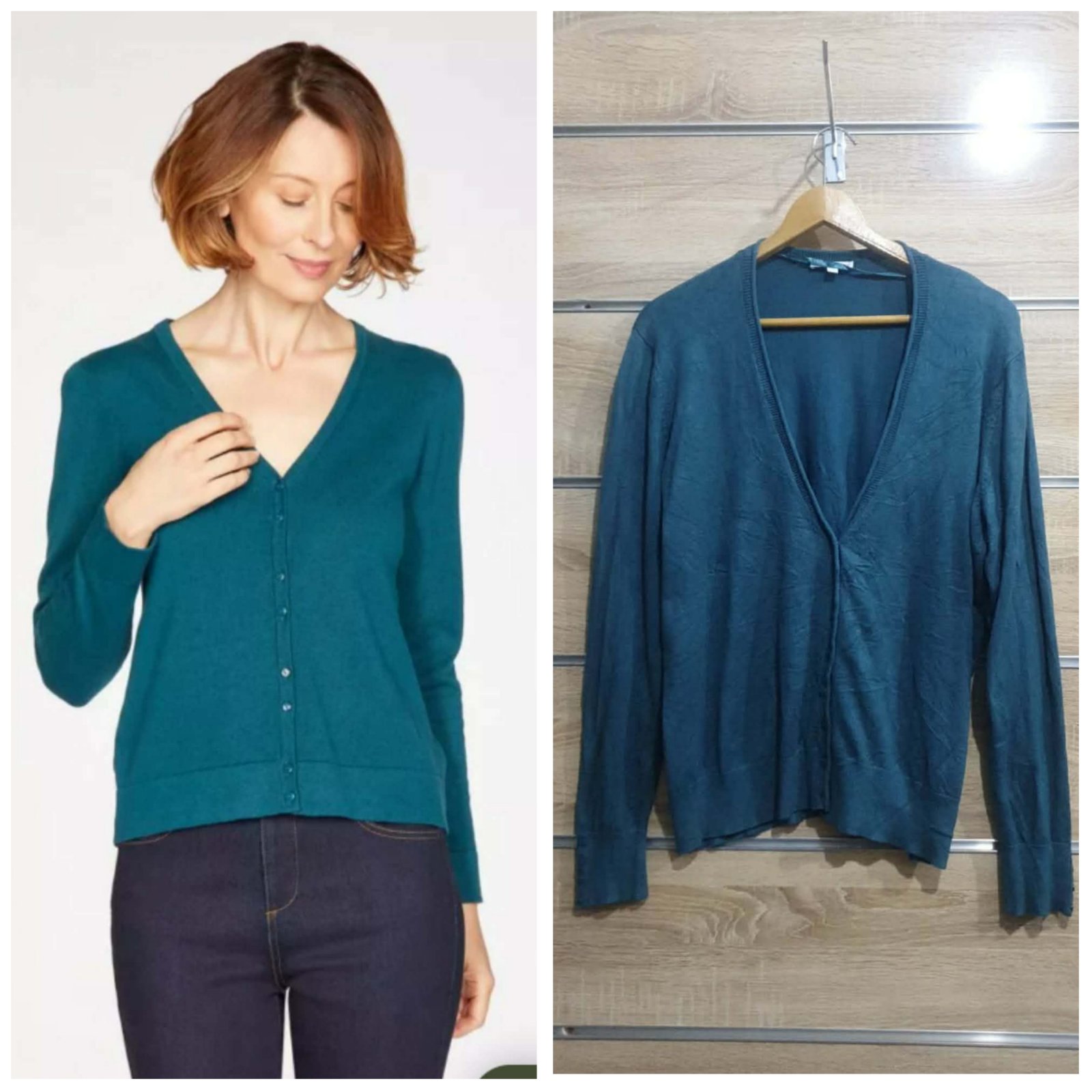 Gilet vert taille XL tlabes 42-44
