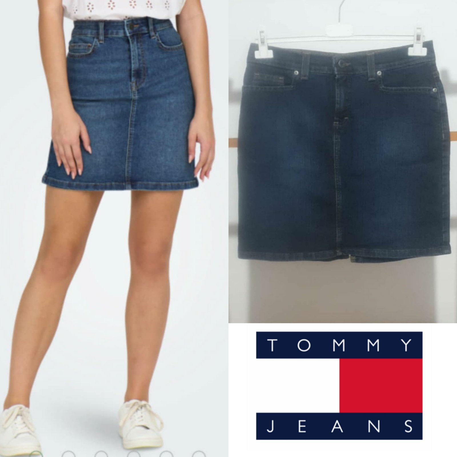 Jupe djin tommy taille 38