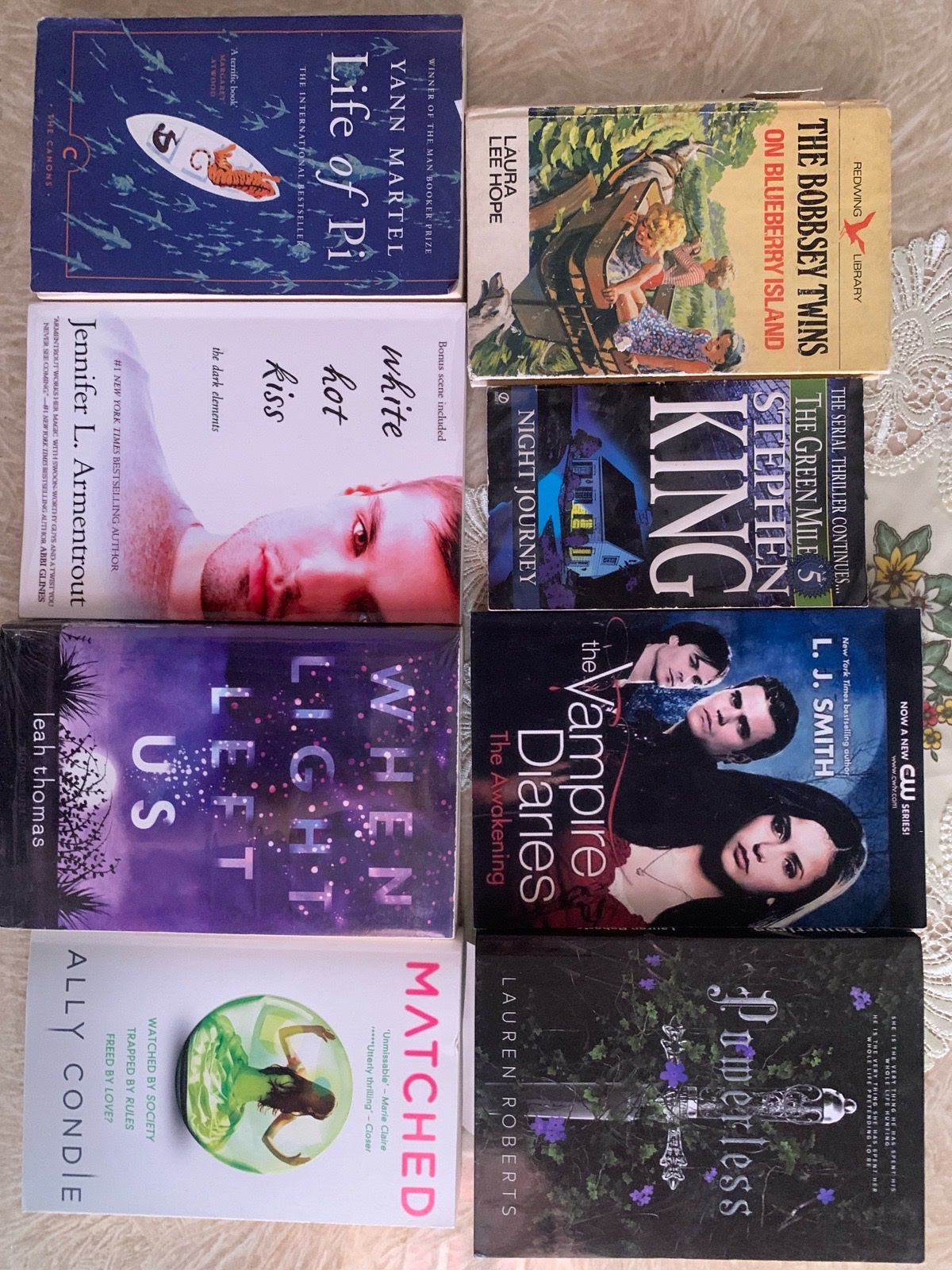 Lot 8 livres 