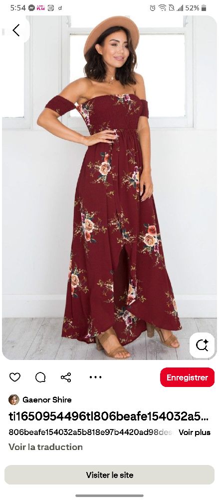 Robe été trés belle