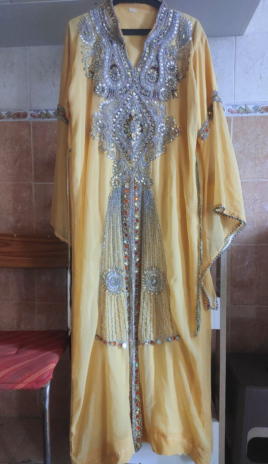Caftan jaune